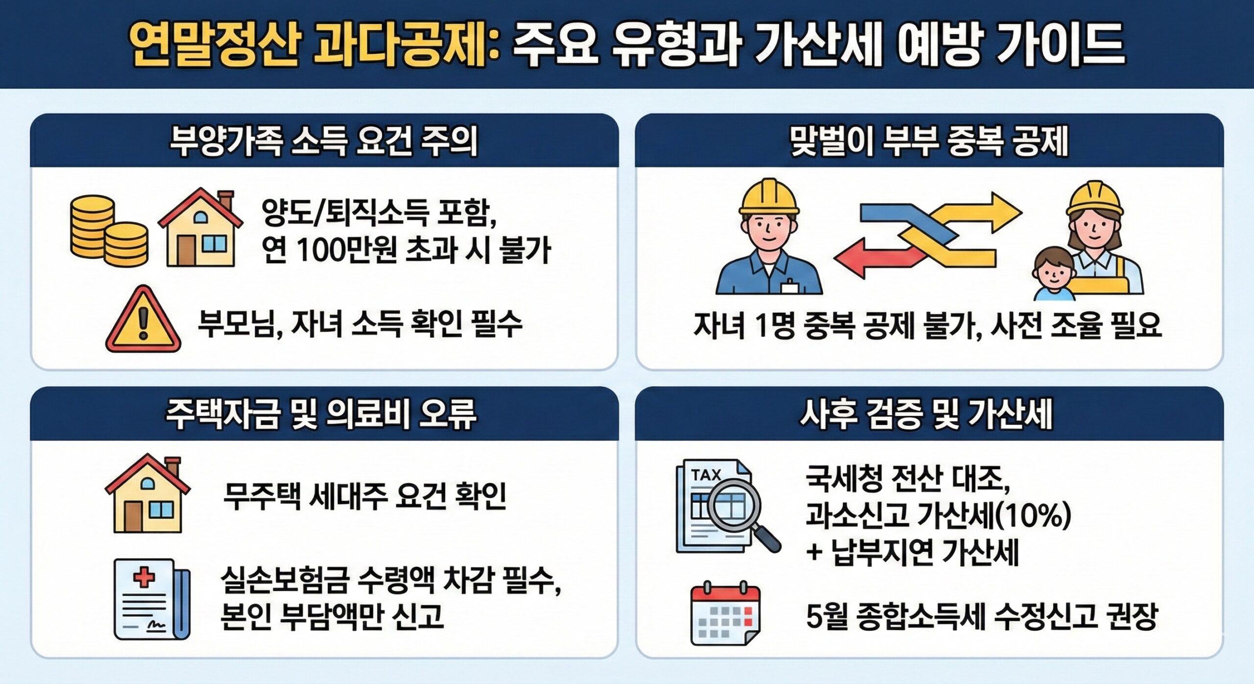 연말정산 과다공제