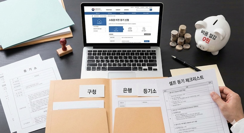 셀프 등기 서류